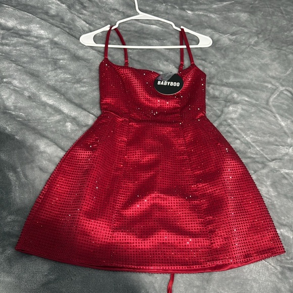 Babyboo - Emma mini dress - red - Picture 4 of 11